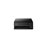 Canon PIXMA TS6350a Drucker Farbtintenstrahl Multifunktionsgerät DIN A4 (Fotodrucker, Scanner, Kopierer, OLED, 4.800x1.200 dpi, USB, WLAN, AirPrint, 5 Tinten, Duplexdruck, 2 Papierzuführungen) schwarz