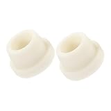 BESPORTBLE 2st Dichtung Für Schwimmbadleiter Stecker Für Schwimmleitern Poolstecker Pufferpool Schwimmbad Außenstecker Pool-Leiter-Matte Pool-stufenstopfen Poolleiter-zubehör Weiß Gummi