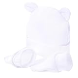 JEWEDECO Neugeborenen Mütze Anti Kratz Handschuhe für Monate Winddicht Weiche Fäustlinge Bequeme Babykleidung Schutz vor Kratzen und Kälte