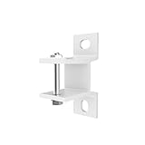 home Trends Markisen Wandkonsole Wandhalterung für Gelenkarm- und Halbkassettenmarkisen SPP058 mit Befestigung (1, Alu-35mm-weiß)