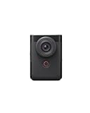 Canon PowerShot V10 Vlogging Starter Kit Kompaktkamera - Digitalkamera (Weitwinkel Objektiv, 4k Kamera Videokamera, klappbares Touch-Display, Stereo-Mikrofon, Stativ, Streaming, Content Creation)