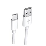 KONTONTY 1m USB Type C Ladekabel Daten Und Ladeanschlusskabel Für Mobile Geräte USB C Schnellladung Kompatibel Mit Smartphones Und Tablets