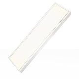 Xtend EcoLight LED Anbaupanel 150x30 cm 4000K UGR19 integrierter Alu Aufbaurahmen Bürodeckenleuchte Aufputz LED Rasterleuchte Montagerahmen Aufbau Deckenleuchte Anbau Backlit Panel 160lm/W