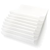 com-four® 8x Kühlschrankmatte - antibakterielle Rutschmatten - entziehen Feuchtigkeit und Gerüche - zuschneidbare Einlegmatte (transparent)