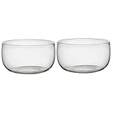 LABRIMP 2St Salatschüssel Glas lagercontainer aufbewahrungsbehälter glasschüssel Runde Keksdose Salatbehälter Salatschüssel für die Küche transparente Salatschüssel