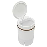 Waschmaschine Toplader, Miniwaschmaschine Camping waschmaschine mit Schleuder Gewicht: ca. 4,5 kg Fassungsvermögen: 4.5L Energiesparend, Platzsparend