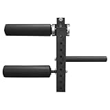 LwiftGal Beinverlängerungs- und Beincurl-Maschine, Verstellbare Beinverlängerungs- und Curl-Maschine Squat Rack Attachment - Max Load 300kg (16mm/18mm/26mm Löcher),16mm