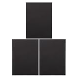 WEKADRIN 3 Stück Teiliges Selbstklebendes Magnetisches Flexible Magnetfolie für Kühlschrank DIY Magnetaufkleber Zuschneidbare Magnetplatten für Basteln und Büro