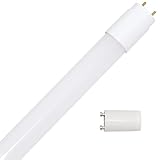 NCC-Licht LED Leuchtstoffröhre 120cm 18W/840 G13 High Output 2600lm, ultra hell 144lm/W, neutralweiß 4000K aus Glas mit Starter