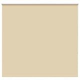 Fensterrollo Rollo Badezimmer Fenster, Deckenmontage Fensterrollo Seitenzugrollo Klemmrollo Verdunkelungsrollo Beige Rollo Blickdicht für Fenster innen Wand, 155x150 cm Stoffbreite 151,6 cm