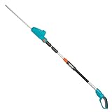 Gardena Akku-Teleskop-Heckenschere THS 42/18V P4A ohne Akku: Heckenschneider bis zu 3 m Reichweite, 42 cm Schwertlänge, abwinkelbarer Schneidkopf (14732-55)