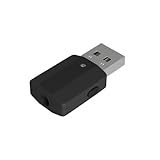 Angoily USB 50 Audio Adapter 2 1 Audio Transmitter & Receiver Mit AUX Jack Und USB Für Kabelloses Musikstreaming BT600