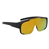 LIUZIKUN Fahrradbrillen, Sport-Sonnenbrillen, Rennradbrillen, Angelbrillen, Autobrillen, Übergröße, passt über die Brille, einfach zu verwenden