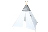 Tipi Zelt für Kinder kinderzelt Indoor mit Tragetasche Spielzelt für Mädchen & Jungen, Tippi Kinderzelt Spielzeug Tippi kinderzelt Outdoor
