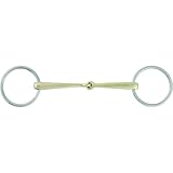 Stübben Gebiss 2296 Unterlegtrense einfach gebrochen - 12,0 cm - 12 mm - Sweet Copper