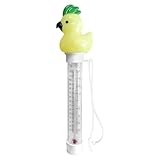 Schwimmendes Thermometer für Pool | Thermometer für Pool Baby Outdoor | Temperatursensor für Sicherheit beim Baden und Schwimmen im See