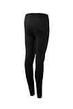 HORZE Kinder Reitleggings Madison, Vollbesatz Reithose Mädchen mit Silikon für besseren Halt im Sattel, Schwarz, 146/152