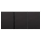 TEHAUX 3 Stück Teiliges Flexibles Selbstklebendes Magnetische Gummimatte Zuschneidbar Haftstark für Kühlschrankmagnete DIY basteln Bilder Fotos Leichte Objekte