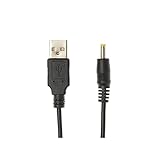 iTechCover USB Kabel Ladekabel Ladegerät Power Lead kompatibel mit TomTom GO 910 GPS Navi / 1m / (22AWG) 5V 2A / Schwarz
