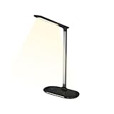 Generisch Dimmbare Schreibtischlampe | Kabellose Ladestation Schreibtischlampe - Augenfreundliche Stehleuchte Mit USB-Ladestation Und Verstellbarem Licht Für Home Office