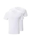 TOM TAILOR Herren Basic T-Shirt im Doppelpack 1008638, 20000 - White, M