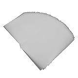 HAPINARY 400 Stück Transparentpapier Pergamentpapier bedruckbar Kalligraphiepapier weißes Papier Stempelkissen calligraphy paper letter paper lichtdurchlässiges Kopierpapier Druckpapiere