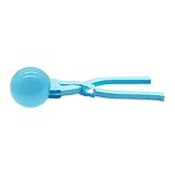 Schneeball-Formwerkzeug, Schneeballschlacht, Strandspieler, großer Schnee, leicht zu greifende Griffform, Schneespielzeug, Schneeball-Maker-Clips, Winter-Schneespielzeug für Kinder und (B, One Size)