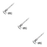 BEALIFE 3 Satz von Messschieber LCD 0–150 mm Mikrometerlehre Lineal Instrument Typ 2