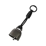 Sicherheitsglocke – sicherheitsglockendekoration 1,5 X 1,5 X 4 Zoll | Tägliche Kuhglockendekoration | Lauter Alarmschutz Aus Metall | Wildtierwarngerät Zum Wandern, Camping, Outdoor-Reisen U