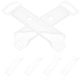 TOYANDONA 6 Stück Teiliges Transparente PP Küchenmesser Schutzhüllen Sichere Klingenschutz für Obst Chefmesser Langlebig Rutschfest Praktische Messerschutzhüllen für Haushalt und Küche