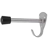 Cloimei Edelstahl-Türhaken, Kleiderbügel, Handtuchhaken, langlebig, robust, für Badezimmer, Küche, WC, Zubehör, 304 Edelstahl, 107 x 63 x 43 mm