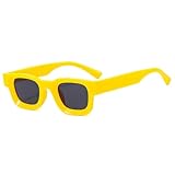 Kleine Rahmen Männer Outdoor Sonnenbrille Urlaub Pendler Frauen Sport(Yellow)