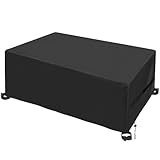 Betarami Abdeckung Gartenmöbel 213x132x74cm, wasserdichte Schutzhülle, Winddicht Staubdicht Anti-UV Oxford Gewebe Plane für Gartenmöbel, Gartenlounge Abdeckung Winterfest, Gartensitz