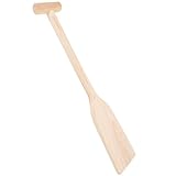 TOPBATHY Holzpaddel Ergonomisch Geformtes Leichtes Robustes Ruderboot paddel für Erwachsene Praktisches Handgefertigtes Paddel für Kanus Kajaks Wasseraktivitäten