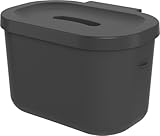 Rotho Komposteimer Jive Bio 3,2 L schwarz Biomüll Abfalleimer