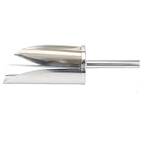 1stk Multifunktion Ale Schaufel Eiswürfelschale Bierkrüge Für Den Gefrierschrank Food-scooper Schnee Süßigkeiten Kugeln Haustier Grad Handhaben Würze Stand Silver Rostfreier Stahl VINTORKY