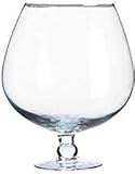XXXL Riesen Cognac Schwenker grosser Glas Cognac Schwenker klares Kristallglas, mundgeblasen, Öffnung Oben ca. 17 cm, Füllmenge ca.11-12 Liter kein Bowleglas Höhe ca. 37 cm