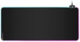 Corsair MM700 RGB Extended Cloth Gaming-Mauspad - 930mm x 400mm - 360° RGB-Beleuchtung - Zwei USB-Port-Hub - Dickes Gummi - Schwarz