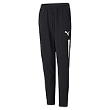 PUMA Unisex Kinder Teamliga Training Pro Jr Pants, Puma Black-puma White, 140 EU