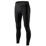 AUYAO Kompressionshose Herren Lange Sportleggings Laufhose Sport Leggings Männer Kompressions-Leggings Lange Tight Hose Unterhose Sporthose Strumpfhos Enganliegende Funktionshose für Fitness Joggen XL