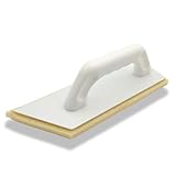 HAROMAC Kunststoff-Reibebrett Hydro 265×85mm 45-Grad-Winkel – Hydroschwamm für sauberes Abwaschen von Fugen & Wandputz– Saugstark & feinporig – Schwammbrett – Made in Germany