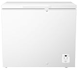 SCHOEPF – GT217SA Gefriertruhe 217 L – Weiß – 84,20 x 96,30 x 63,20 cm – Energieklasse A – Schnellgefrieren – 38 dB – 84 kWh/Jahr – 4-Sterne-Kennzeichnung – Freistehend