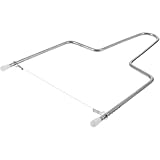 TOVINANNA 2 Stück Edelstahl Käsehobel mit Draht Schneidegerät für Präzise Käsescheiben und Butter Multifunktionaler Küchenhelfer für Blockkäse und Gesellige Anlässe