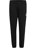 hummel Unisex Kinder Hmlmover Cotton Cuff Kids Sweatpants, Schwarz, 164 EU