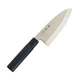 KAI Seki Magoroku Kinju und Hekiju Deba 16,5 cm Klingenlänge - 8A solid & SUS420J2 - 58 & 56 (±1) HRC - handgefertigt - Pakkaholz & PP-Kunststoff - japanisches Hackmesser - Made in Japan