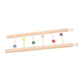 Toddmomy Hamster Klettern Vogelleiter Vogelspielzeug Wellensittich Trittleiter Spielzeug Vogeltrainingsleiter Spielzeug Papagei Trittleiter Papageientrainingsleiter