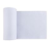 Aufbügelbares Einlagegewebe Abschneiden Bügelvlies Aufbügelbare Baumwolle Vlieseinlage Volumenvlies Aufbügelbarer Einlagestoff Bügelflies Einseitig Vliesstoff für Verstärkte Bekleidung,25CMx10Yardx1mm