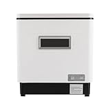Edelstahl Geschirrspüler 60L Smarter Geschirrspüler Mini Spülmaschine mit Hitze tötet Funktion Tischgeschirrspüler freistehen