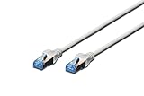 DIGITUS LAN Kabel Cat 5e - 5m - CCA Netzwerkkabel Mit RJ45 - SF/UTP Geschirmt - Kompatibel zu Cat-6 & Cat-5 - Grau