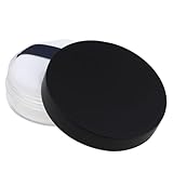 SAFIGLE 20g Kompaktpuderbehälter aus Kunststoff mit Puderquaste Leerer Kosmetikbehälter für Losen Puder Reise und Heimgebrauch